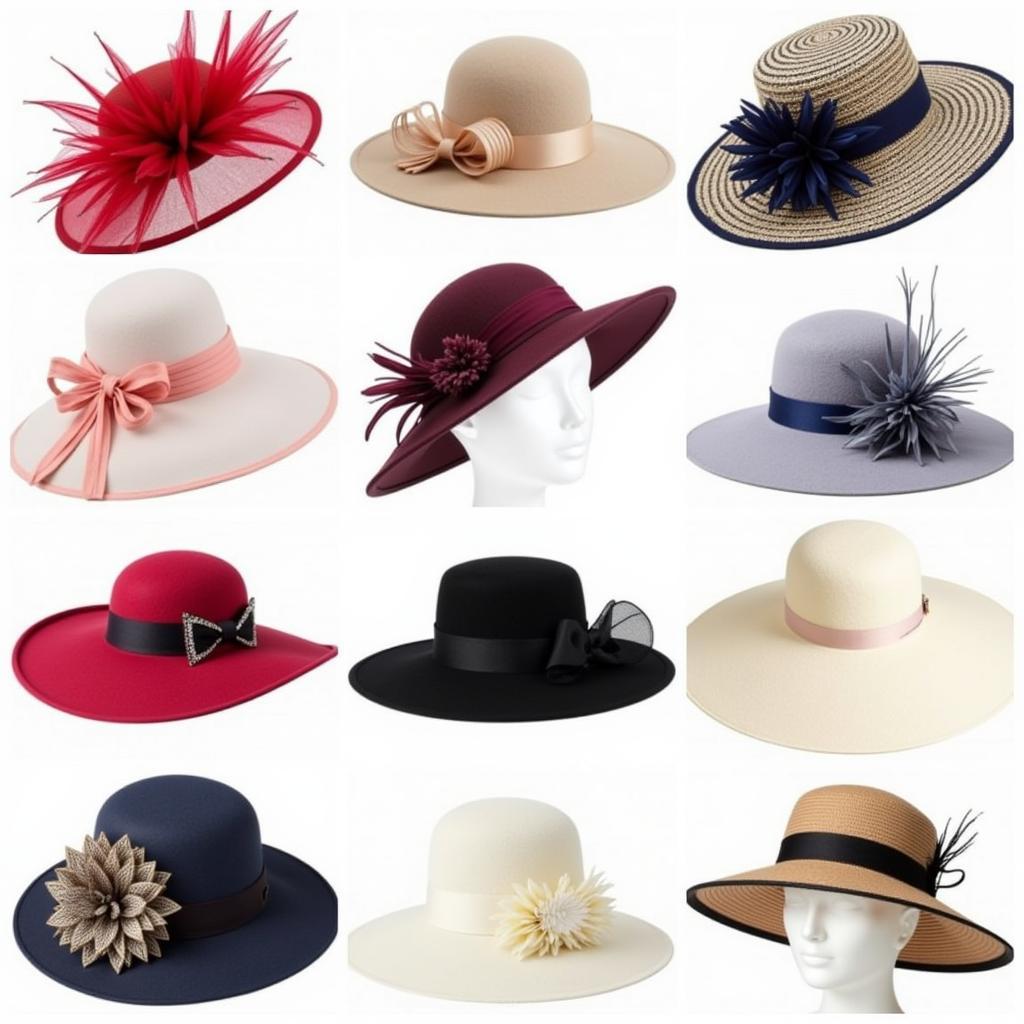 Modern horse races hat trends