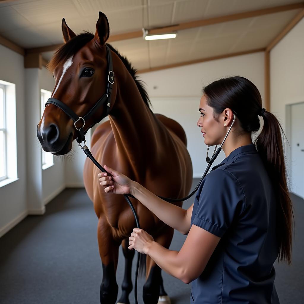 Ongait Horse Vet Check