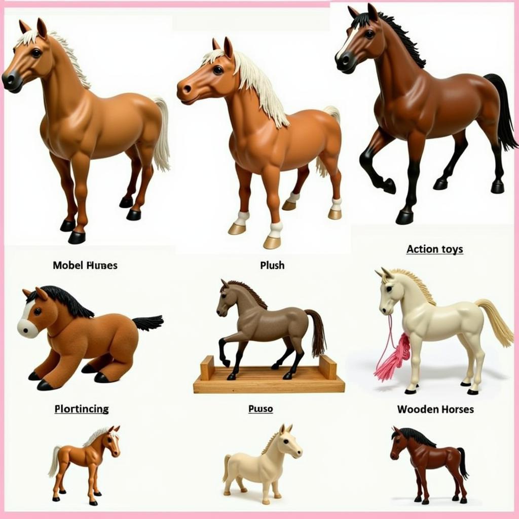 Different Types of Palomino Horse Toys