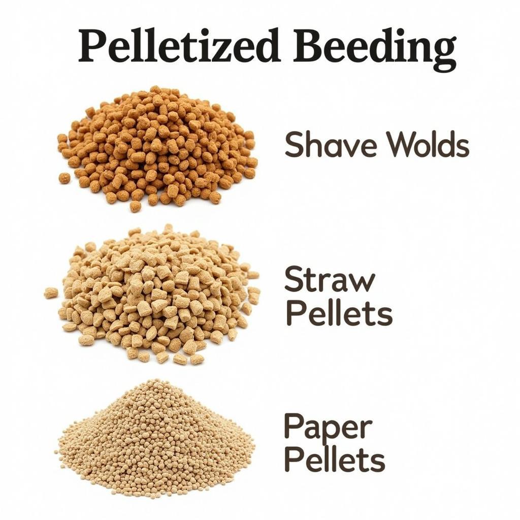 Types of Pelletized Bedding for Horses