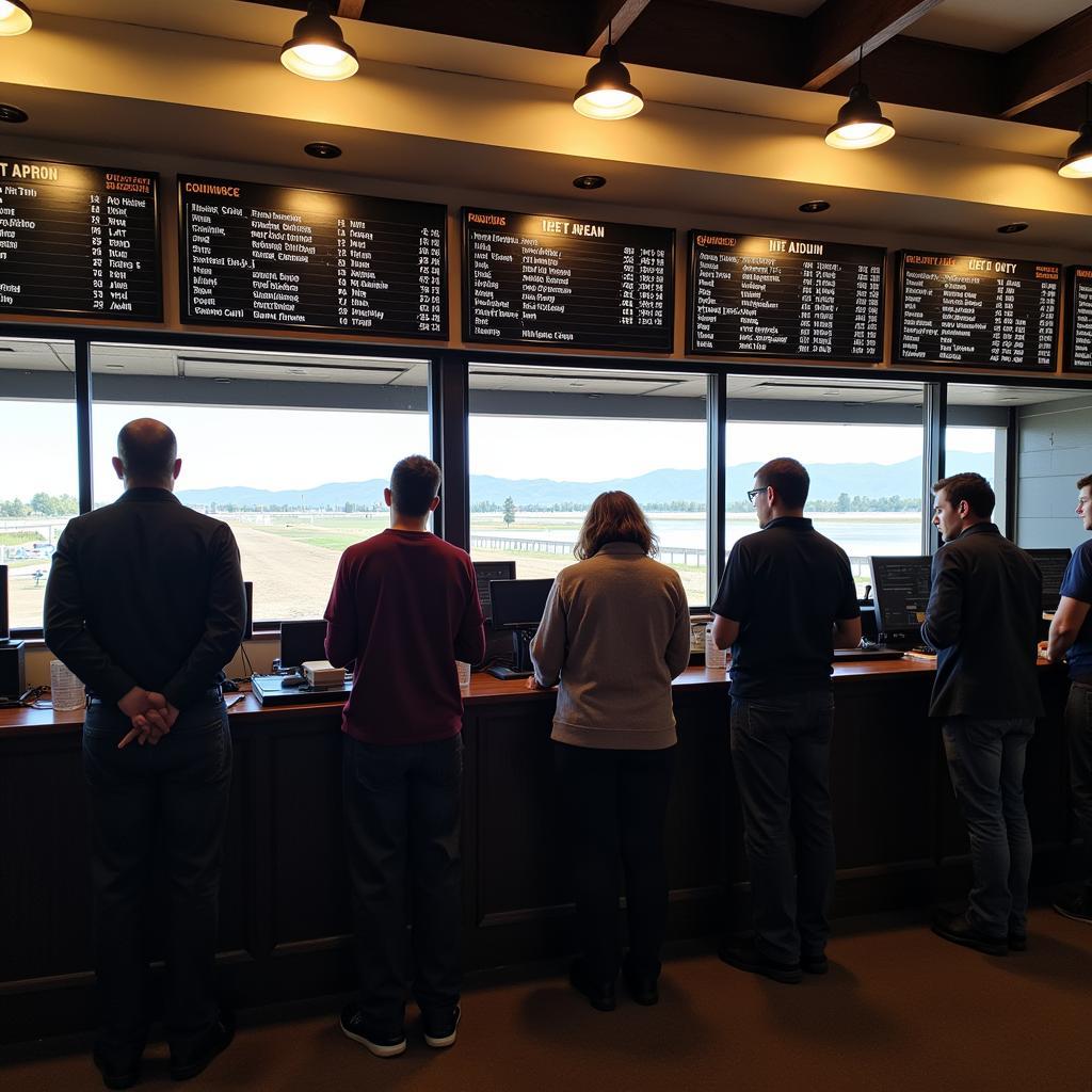 Betting at Pocatello Downs