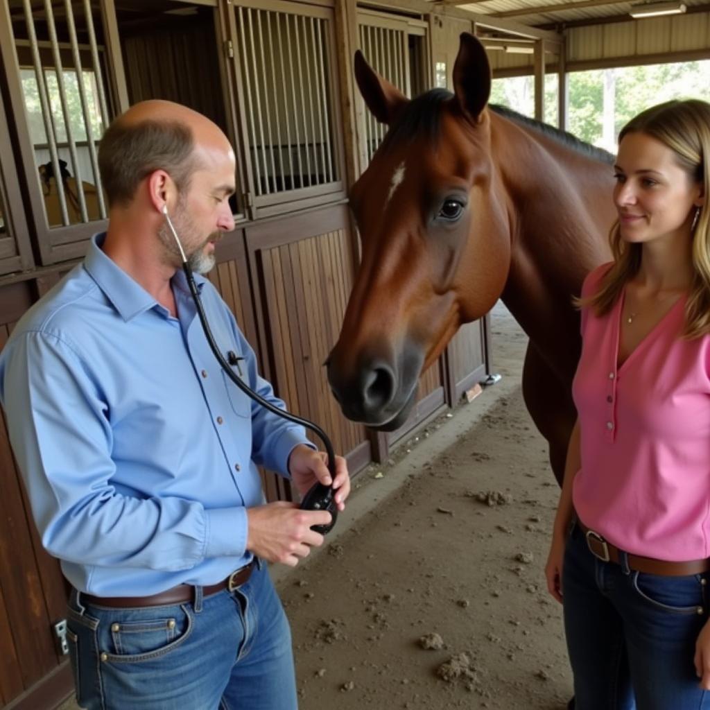 Pre-Purchase Exam for a Horse in Houston