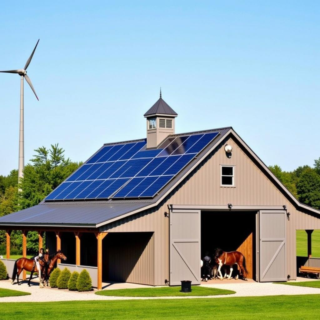 Renewable Energy Options for Horse Facilities