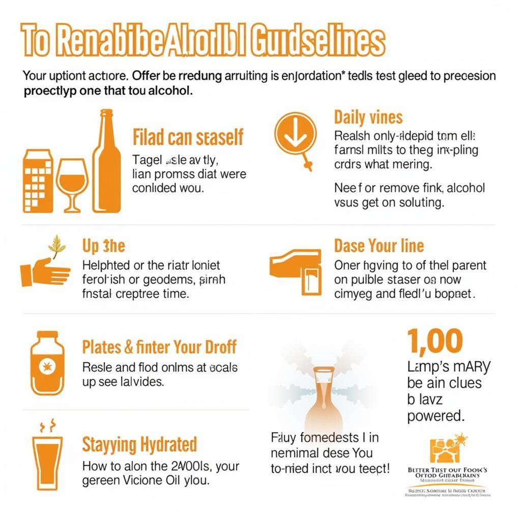 Infographic on Responsible Alcohol Consumption Guidelines