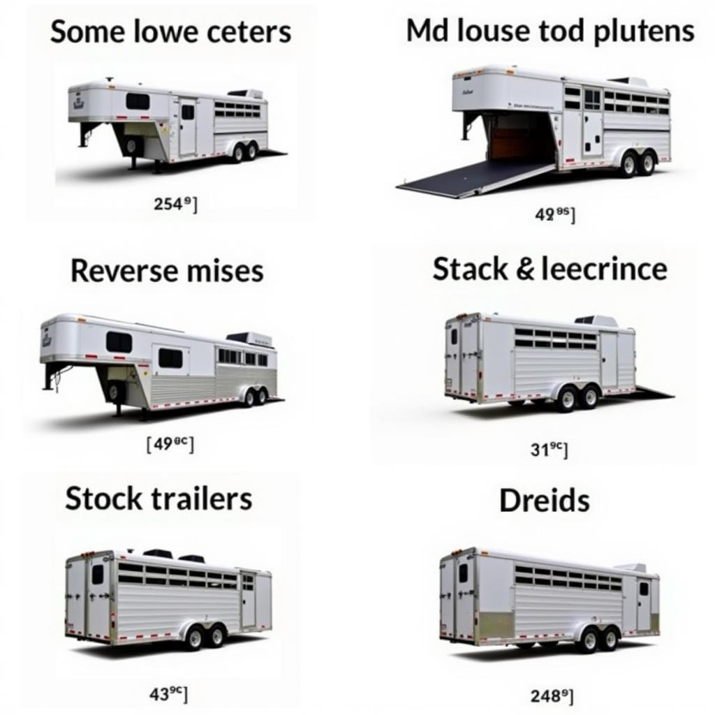 Different Types of Reverse Load Horse Trailers