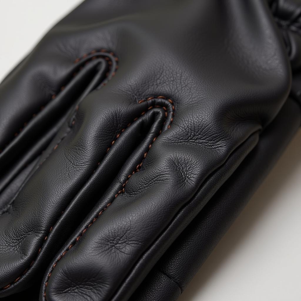 Close-up of Roeckl Riding Gloves Showing Detail and Stitching