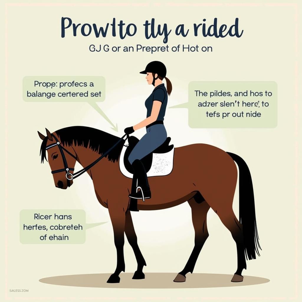 Saddleseat rider demonstrating correct equitation and form.