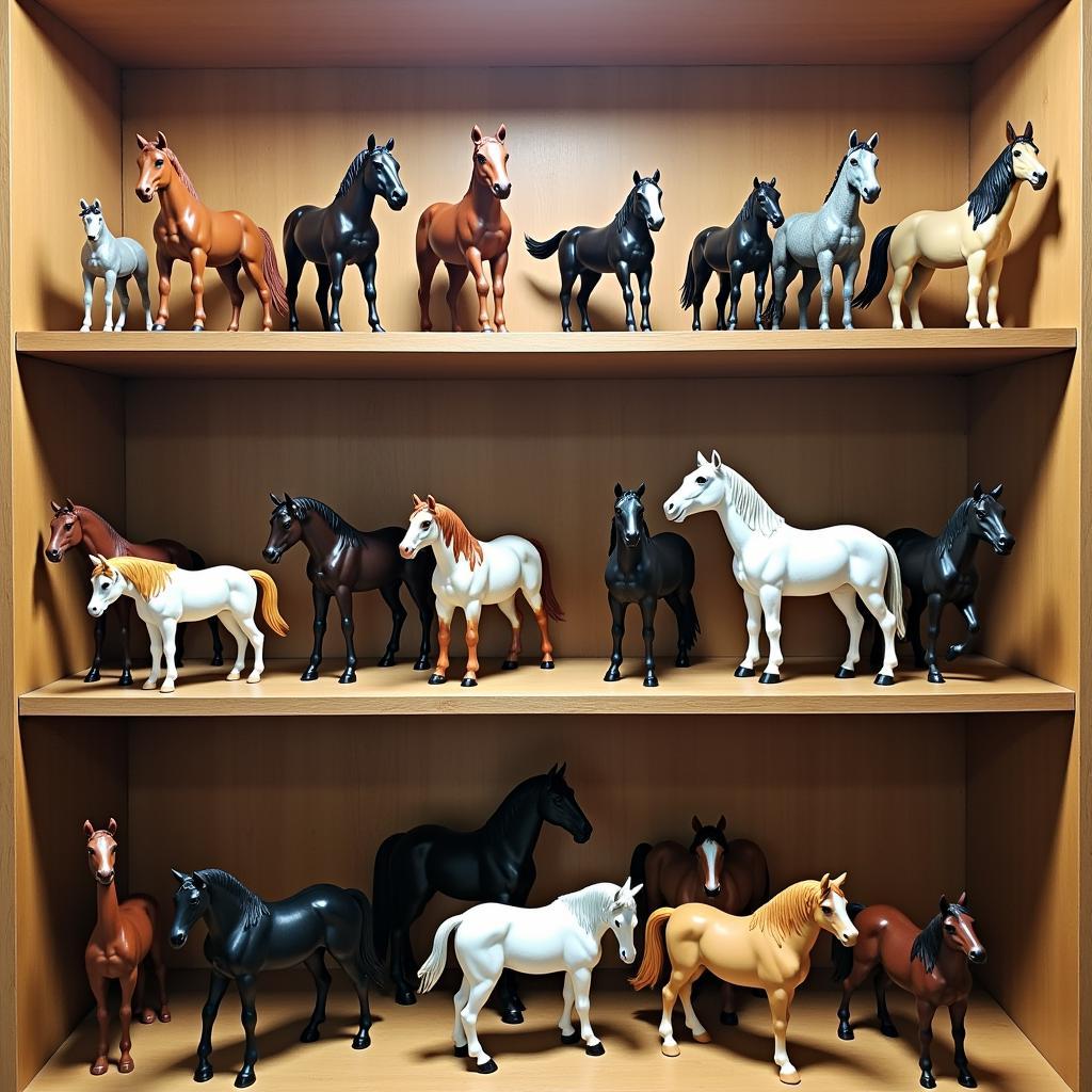 Displaying Your Schleich Horse Collection