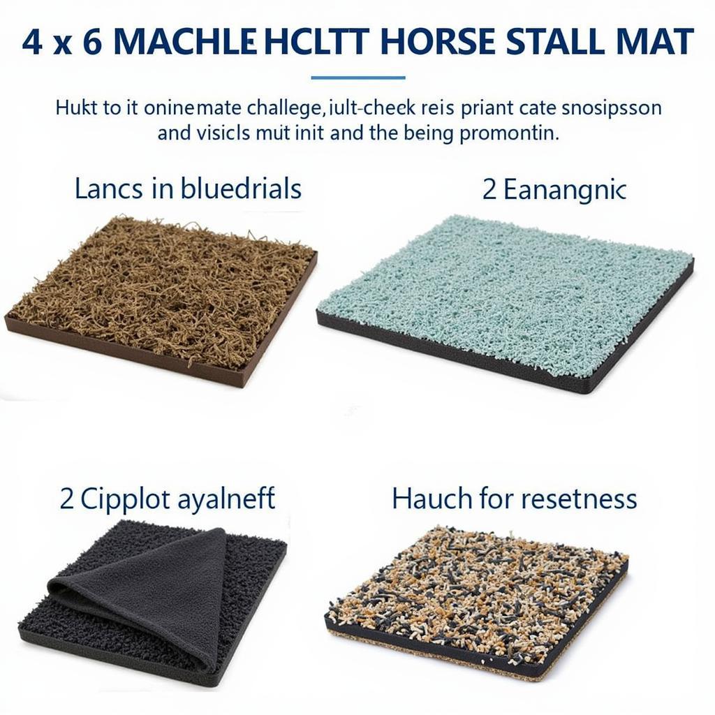 Choosing the Perfect 4x6 Horse Stall Mat for Your Horse