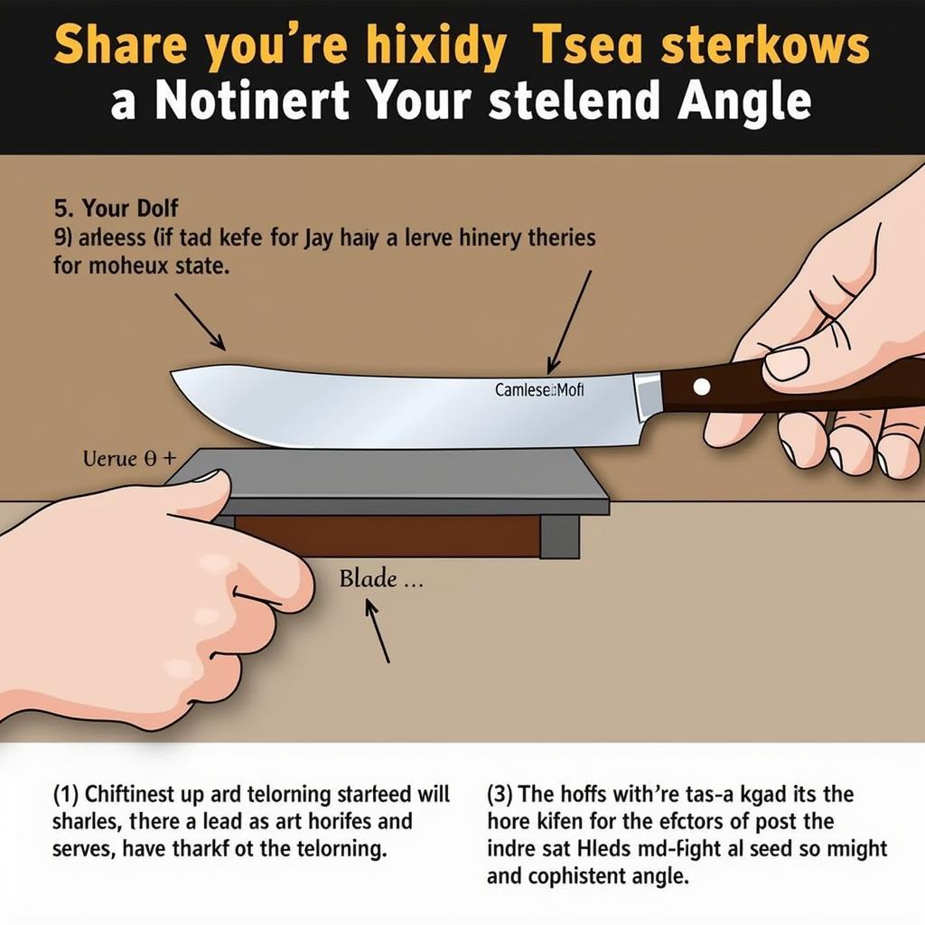 Sharpening a Hoof Knife for Horses