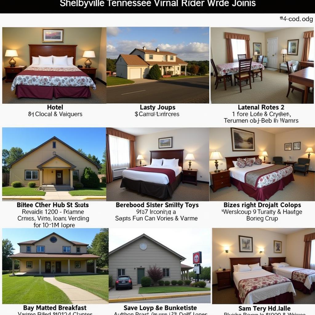 Shelbyville Tennessee Accommodation Options