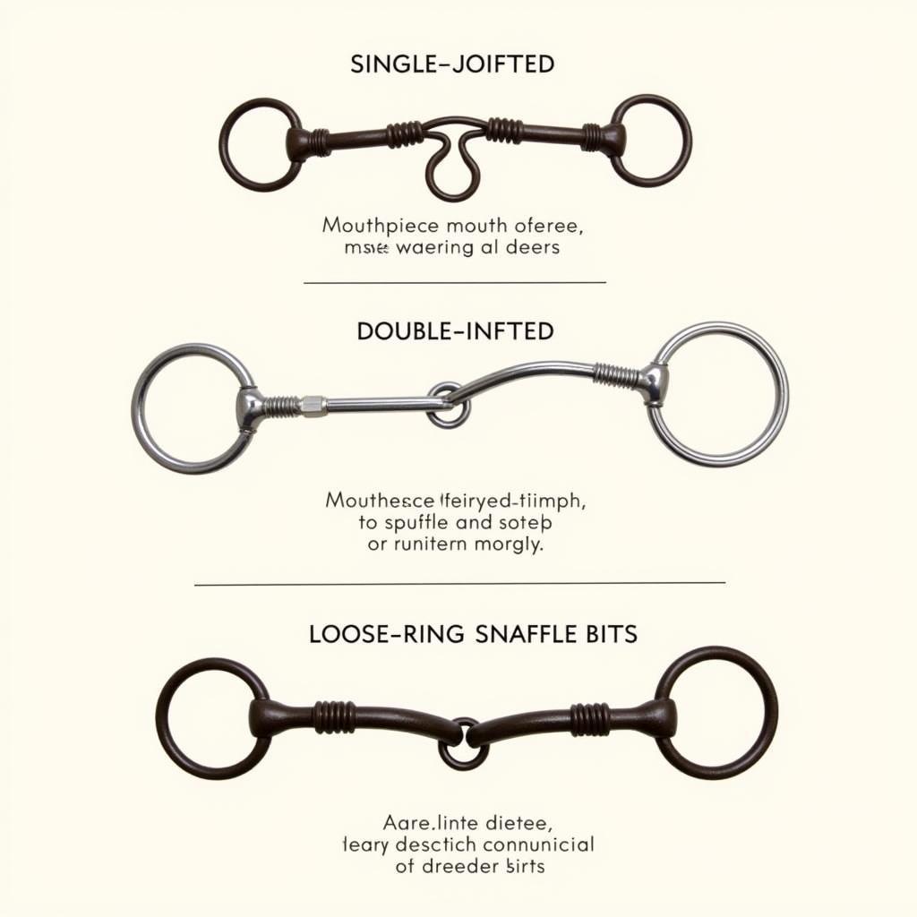 Types of Snaffle Bits