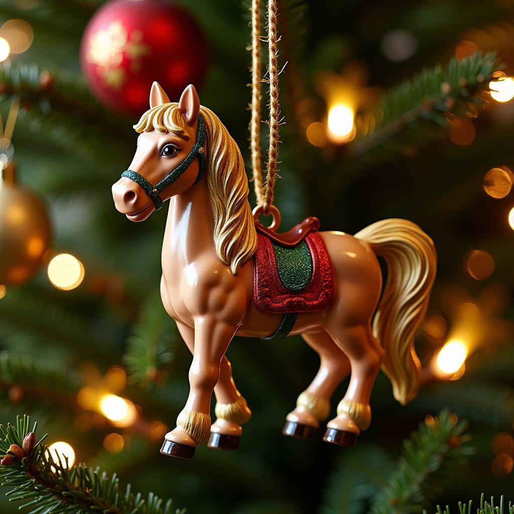 Spirit the Horse Christmas Tree Ornament