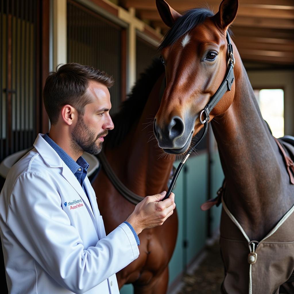 Pre-Purchase Vet Check for Texas Race Horse