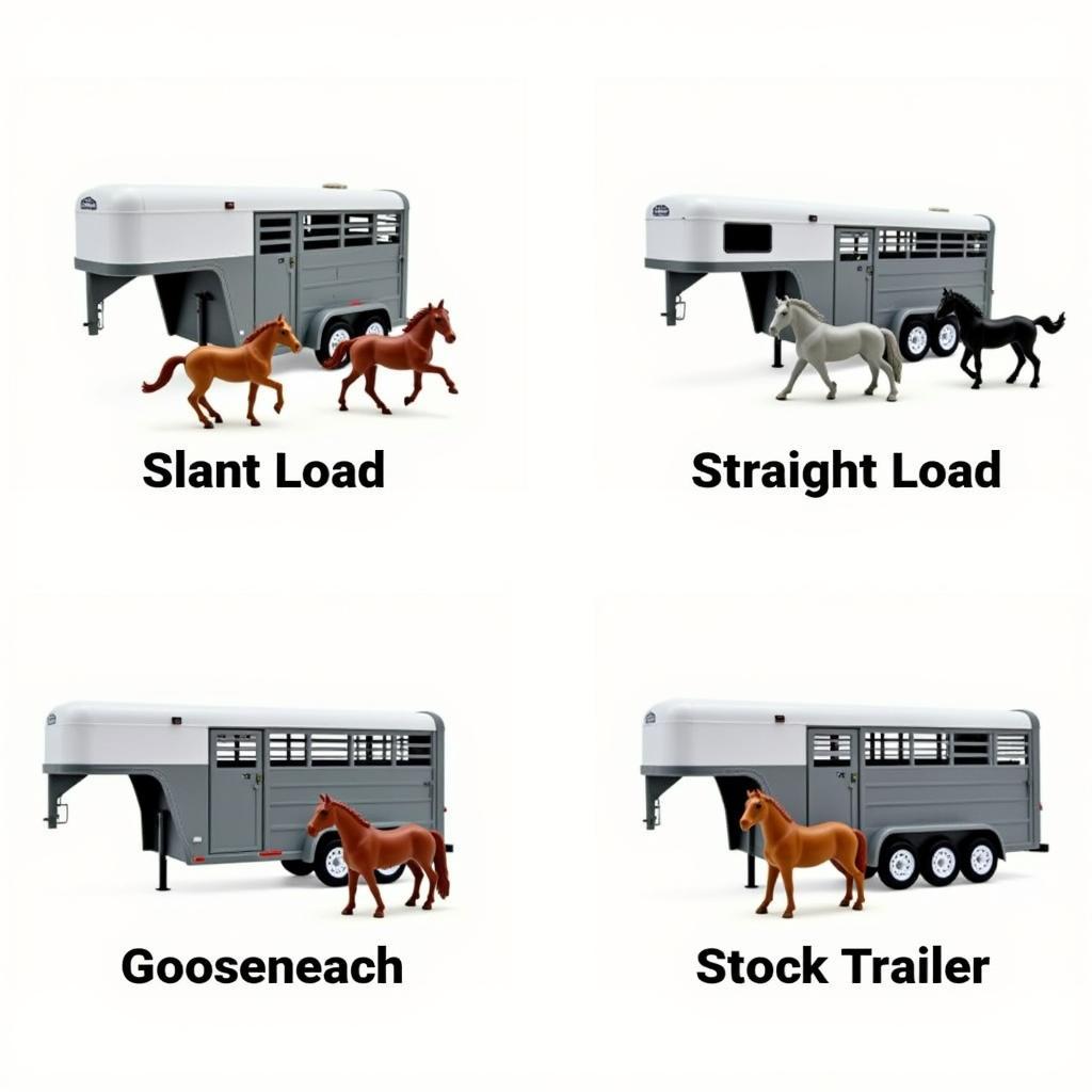 Different Toy Horse Trailer Styles