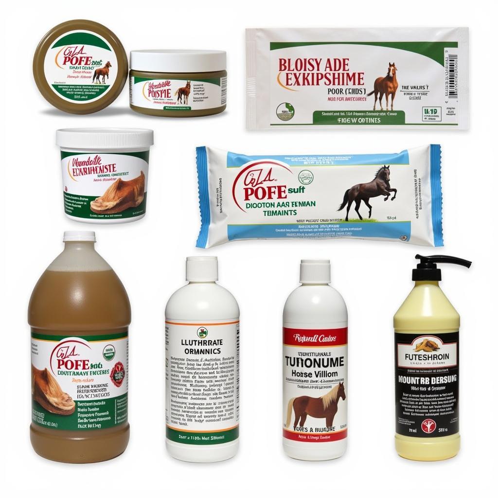 Variety of Hoof Conditioners