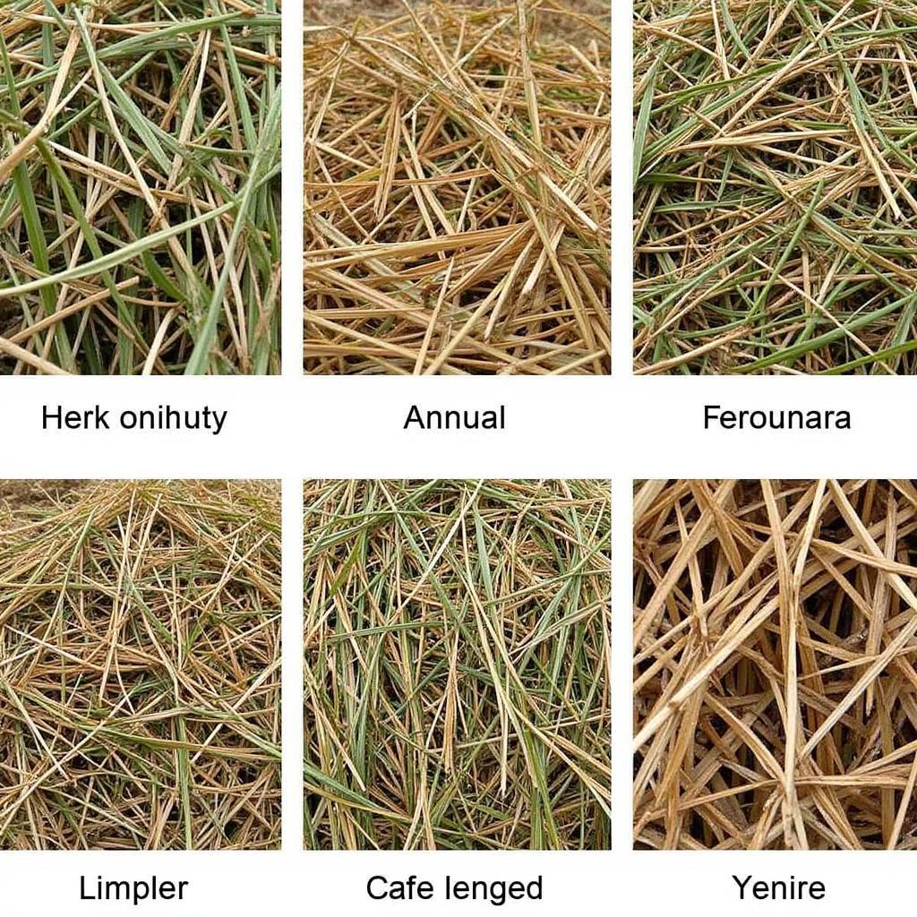 Different Types of Ryegrass Hay