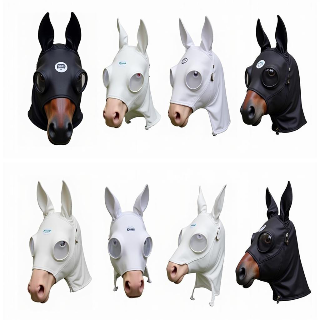 Different Types of UV Protection Fly Masks for Horses