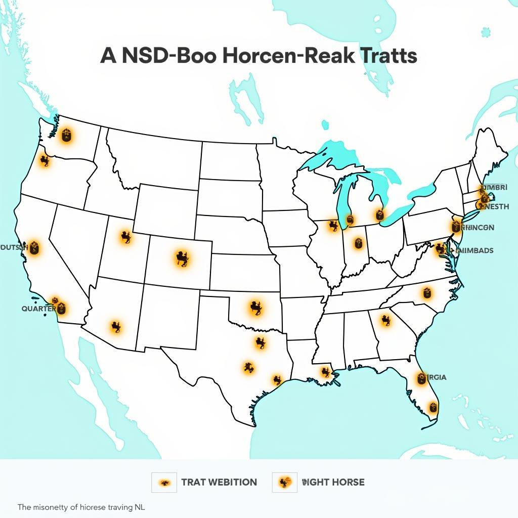 US Horse Racing Track Map