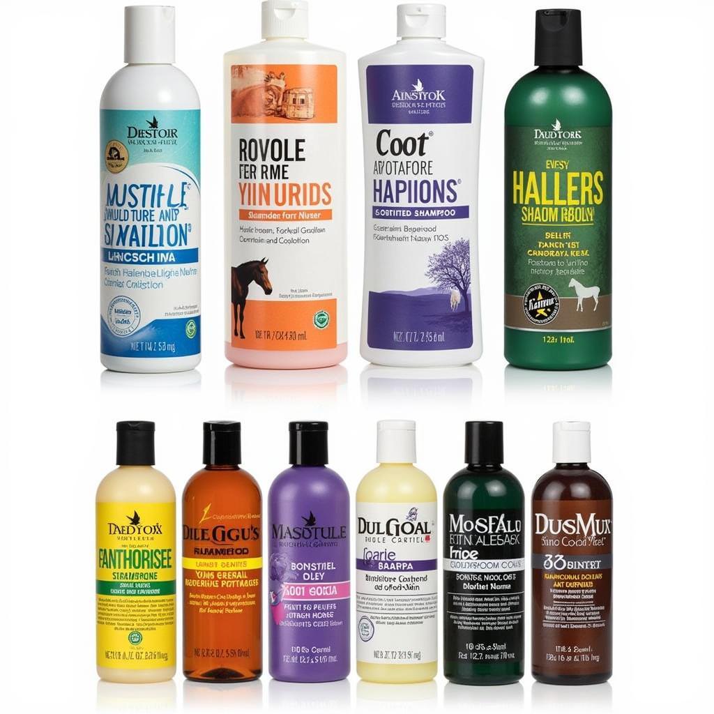 Variety of Horse Shampoos