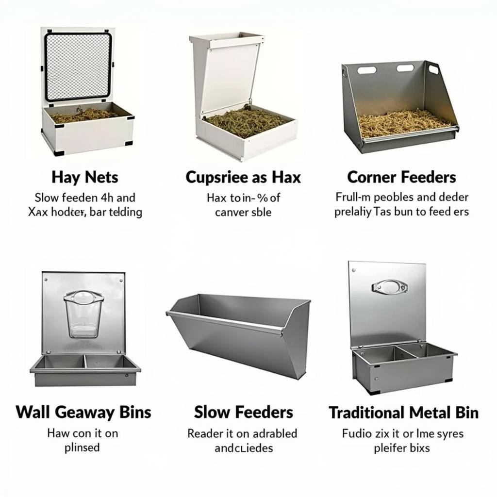 Different Types of Wall Feeders for Horses