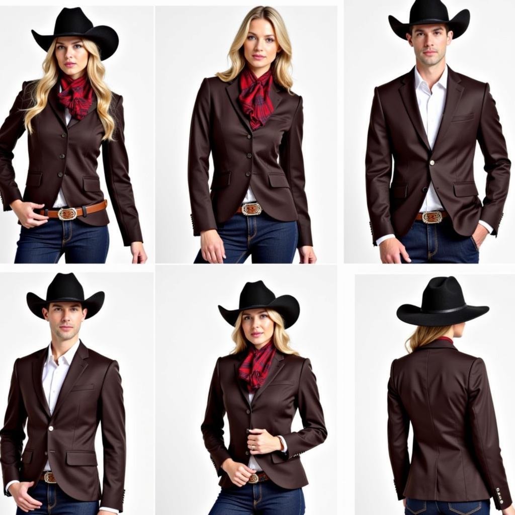 Accessorizing a Western Horse Show Jacket