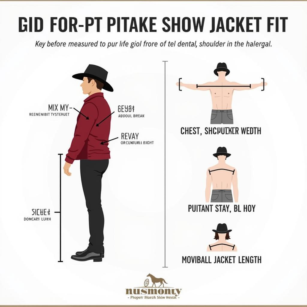 Western Horse Show Jacket Fit Guide