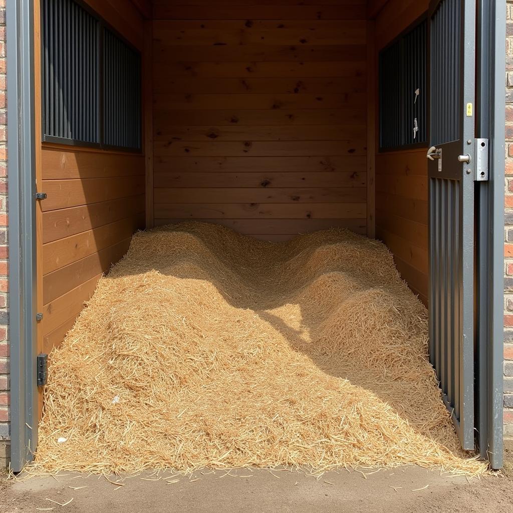 Wheat Straw Horse Bedding