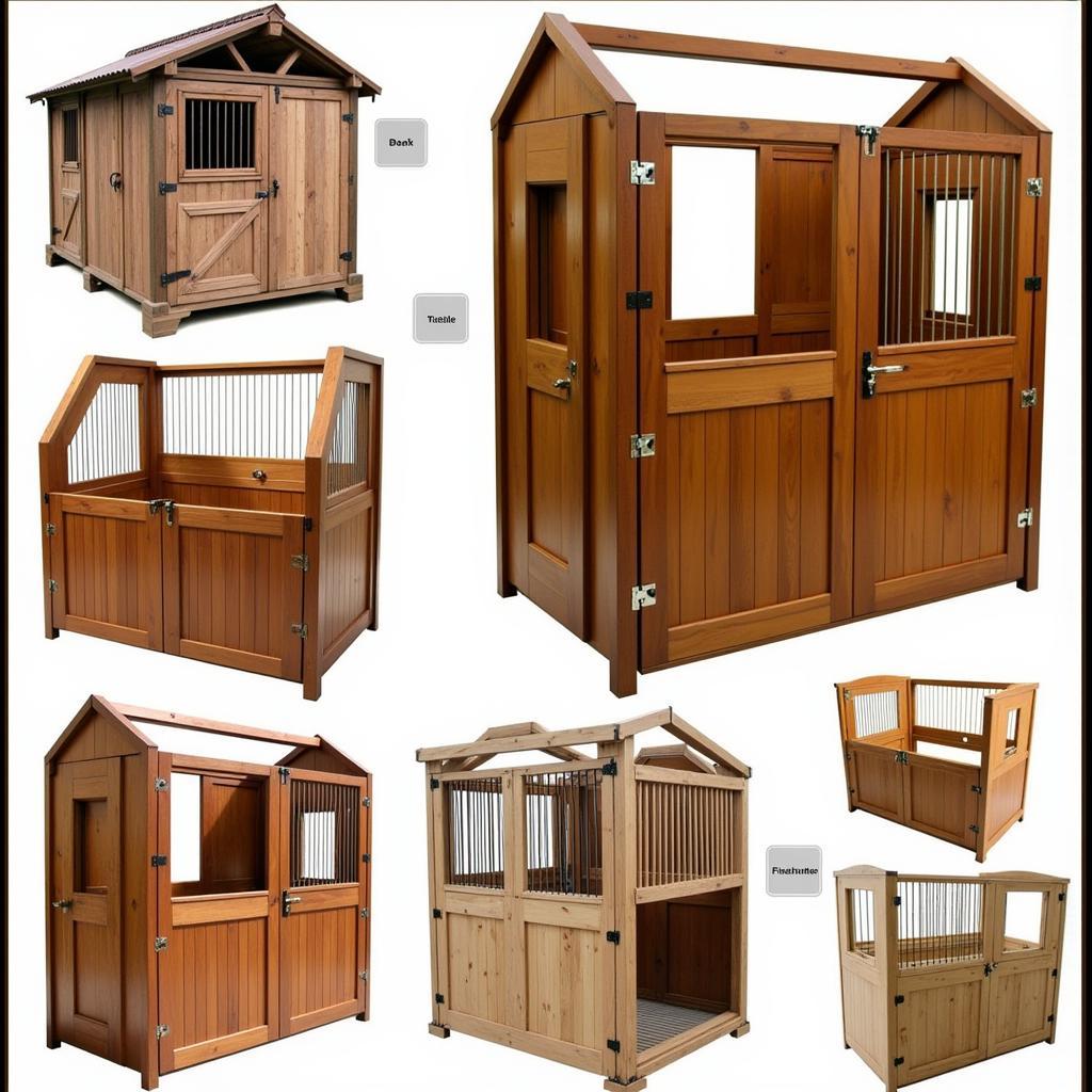 Classic Wooden Horse Stall Kits